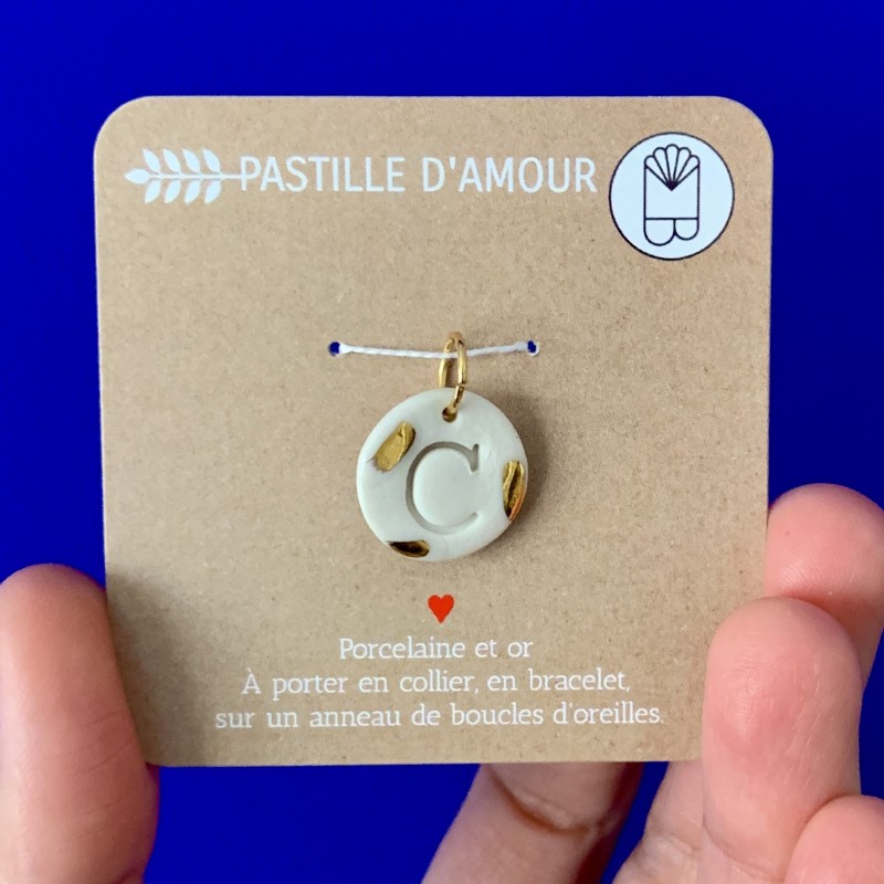 Pastille d'Amour C avec coeur