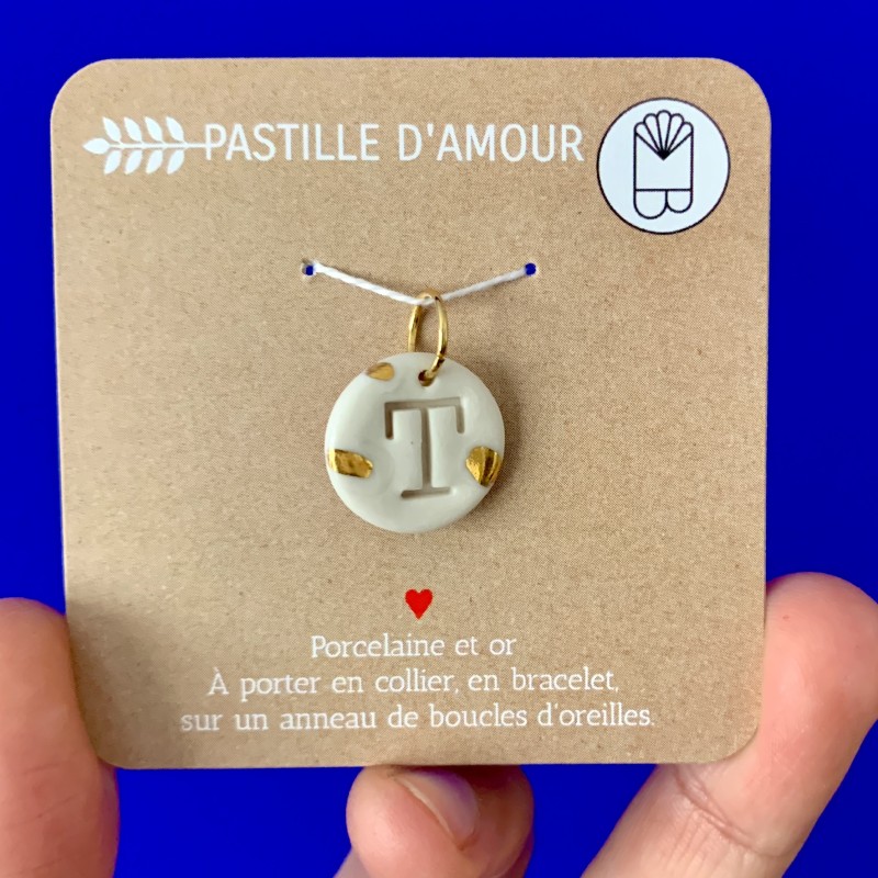 Pastille d'Amour T symbole infini